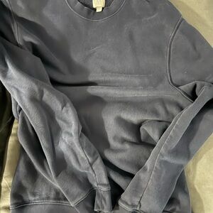 GAP VintageSoft Crewneck Navy Sweatshirt